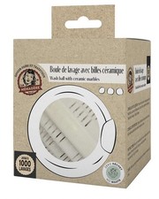 Boule de lavage avec billes céramique jusqu'à 1000 lavages