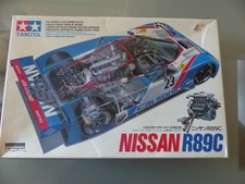Maquettes Voiture 1/24 TAMIYA  Nissan R89C  +TAMYIA Porsche 962 c 1:24
