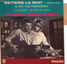 EP JOHNNY HALLYDAY RETIENS LA
