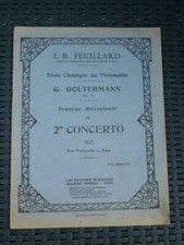 L.R. Feuillard: Goltermann Op. 30: 1er Mouvement du 2me Concerto en ré/ Delrieu