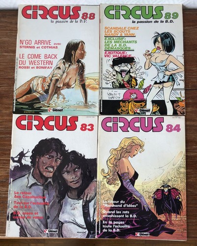 Revues circus glenat nr - bd,