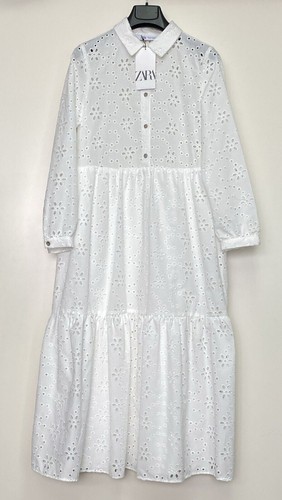 Robe midi zara cutwork - zara,