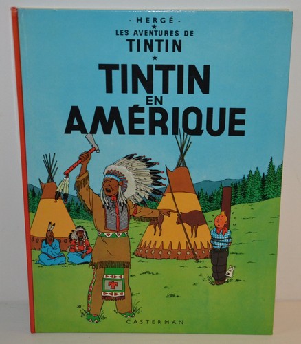 Ancien album tintin - tintin, en
