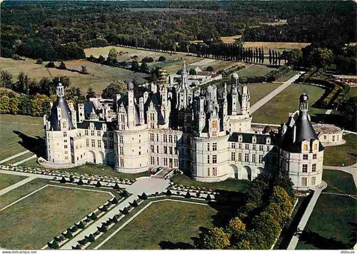 Carte postale chambord - carte,