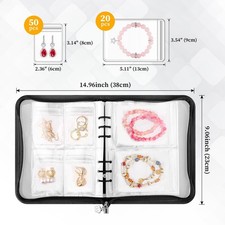 Livre de rangement de bijoux