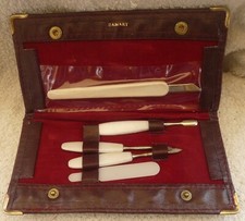 Trousse manucure vintage de