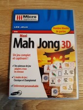 Maxi Mah Jong 3D pour PC CD-Rom