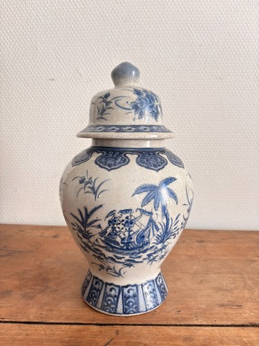 Ancien pot gingembre potiche - pot,