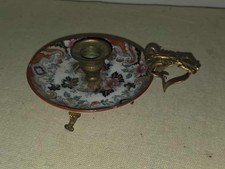 Ancien Bougeoir Chinois Canton