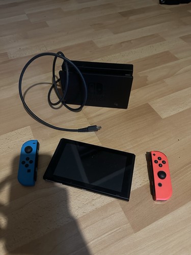Nintendo switch console - nintendo, noire