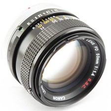 Objectif manuel Canon FD 50mm