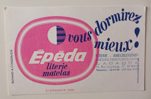 Ancien buvard old blotting - buvard, -old