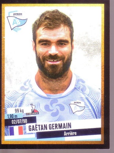 Sticker panini rugby - panini, top14