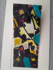 Peinture abstraite Abbé Morel