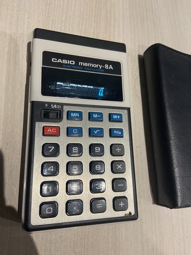 Ancienne calculatrice casio - ancienne,