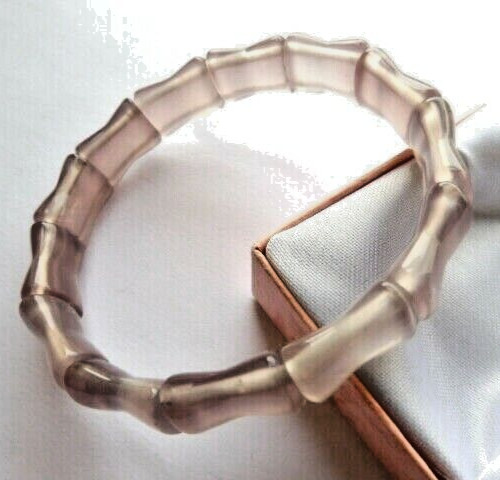Bracelet agate grise - en,