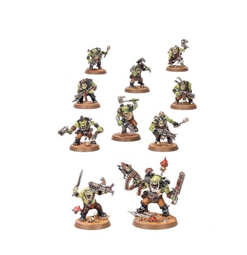 Boyz x10 orks - orks, unboxed