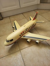 avion airline playmobile + personnage d origine complet