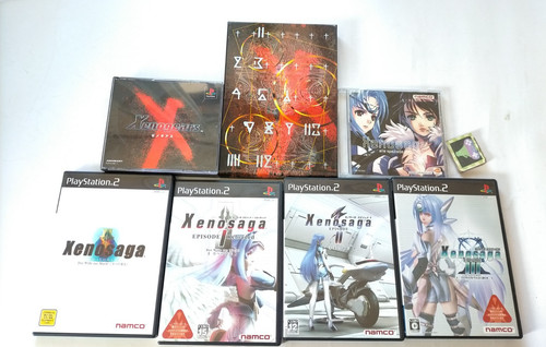 Lot ps1 xenogears - 7, &