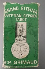 Grand Etteilla, Egyptian Tarot,  B.P Grimaud 1970