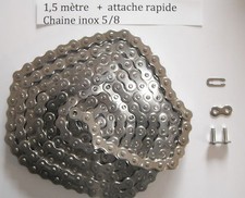 chaine inox 5/8 longueur 1,5