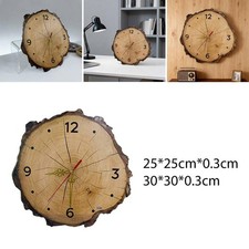 Horloge murale rustique en