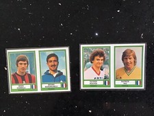 2 Images Panini Joueurs France - N°107 et 108 : Euro Football 78