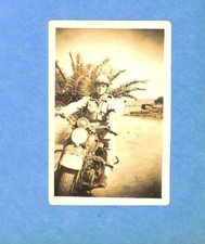 PATROUILLE A MOTO /  PHOTO AMATEUR 1945