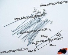 Lot 20 rayons jante 17 pouces