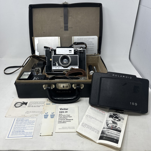 Polaroid 180 land camera - polaroid, 114mm