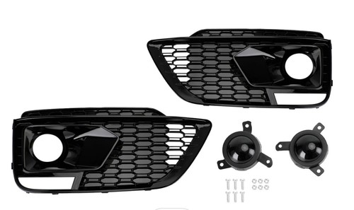 Grilles pare choc avant audi - avant,