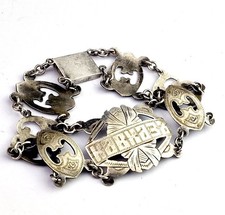 Bracelet Antique Gravé À La