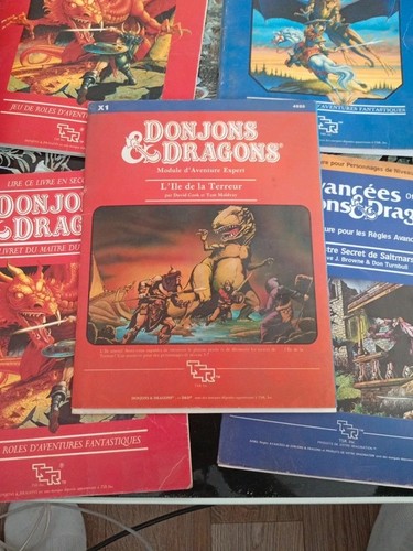 Donjons dragons tsr france - donjons, &
