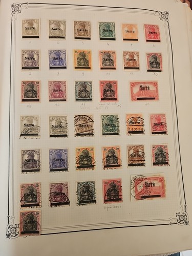 Collection timbres sarre - timbres,
