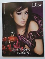 Parfum DIOR Hypnotic Poison  - Monica BELLUCCI * PUBLICITE  *  AD 2008  N° 437
