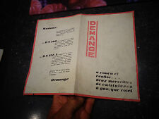 Ancienne Publicité Cuisinière à Gaz Gazinière DEMANGE Saverne Bas Rhin 