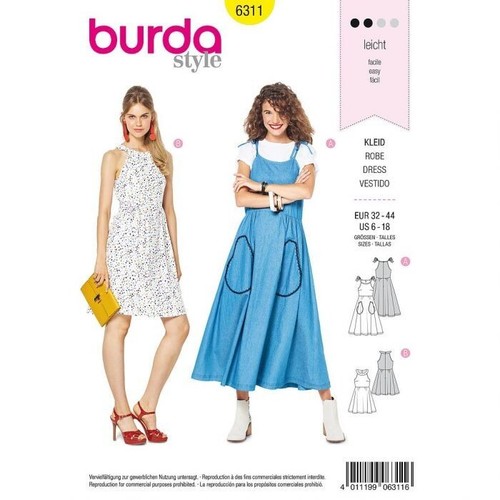 6311 patron burda - 6311, creations