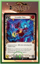 Scramble Pulse Red - FAB:Dynasty - DYN095 - Carte Officielle Anglaise