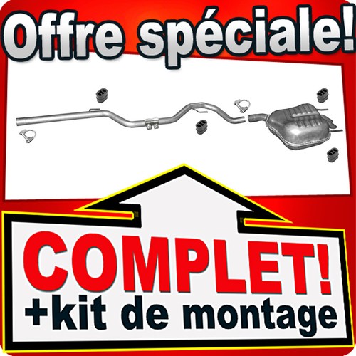 Echappement pour saab 3 - pour,