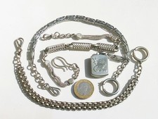 LOT de 3 CHAÎNES DE MONTRE A