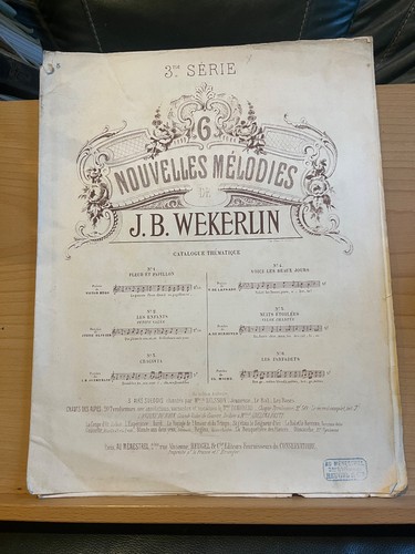 Jean baptiste weckerlin nuits - jean-baptiste,
