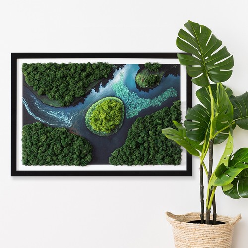 Tableau mural mousse - tableau,