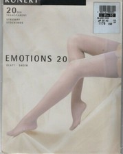 KUNERT - BAS EMOTIONS 20 DEN POUR PORTE-JARRETELLES - NOIR - T. 2 / MEDIUM