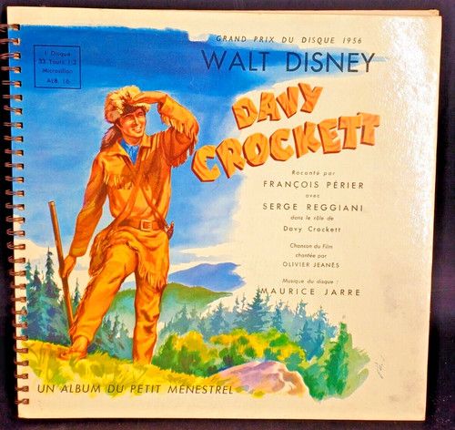 Livre musical davy crockett - livre,