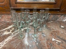 ANCIEN LOT DE 9 VERRES A