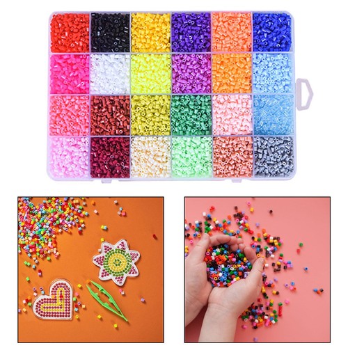 Kit perles fusibles 39000x - perles,