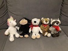LOT DE 5 PELUCHES KINDER