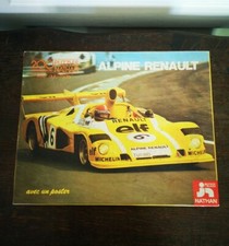 Vintage 1977 Puzzle 200 Pièces ALPINE RENAULT Série Auto Moto