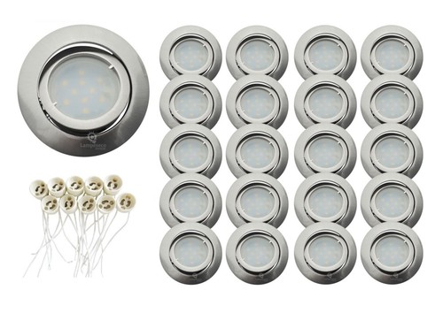 Lot spot encastrable - 20, 1/4