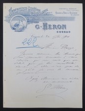 Facture 1901  COGNAC